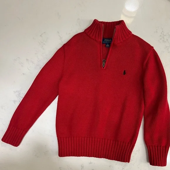 POLO Ralph Lauren ♥️ boys sweater🏷️Size - 6 ✨EXCELLENT CONDITONS 🤍like new