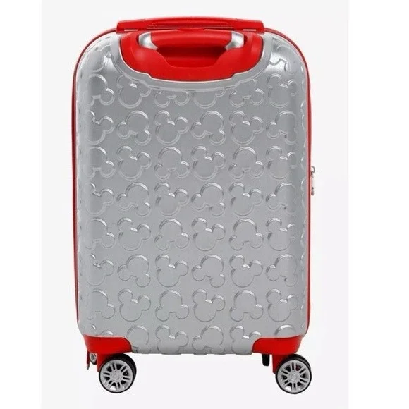 FUL Disney Mickey Mouse Ear Silhouette Suitcase. Retired Sold‎ Out 21