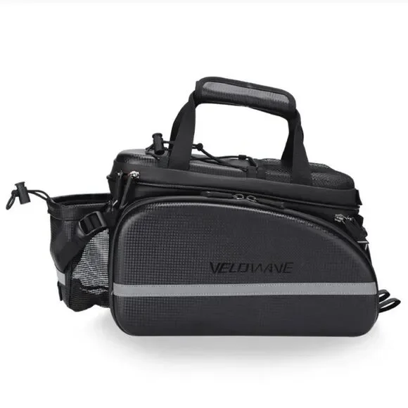 VELOWAVE‎ Waterproof Trunk Bag BLACK Nwt