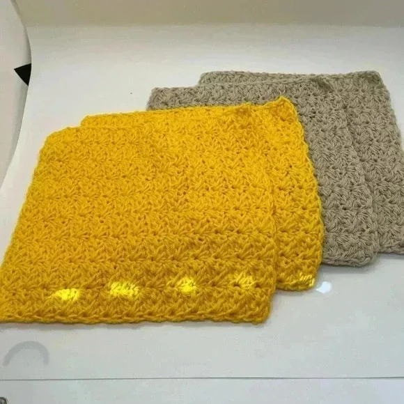 Handmade Washcloths-Set of 4