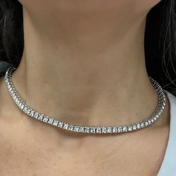 4mm 17” tennis necklace