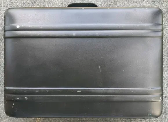 Vintage Zero Halliburton Black Aluminum Gear Case (26
