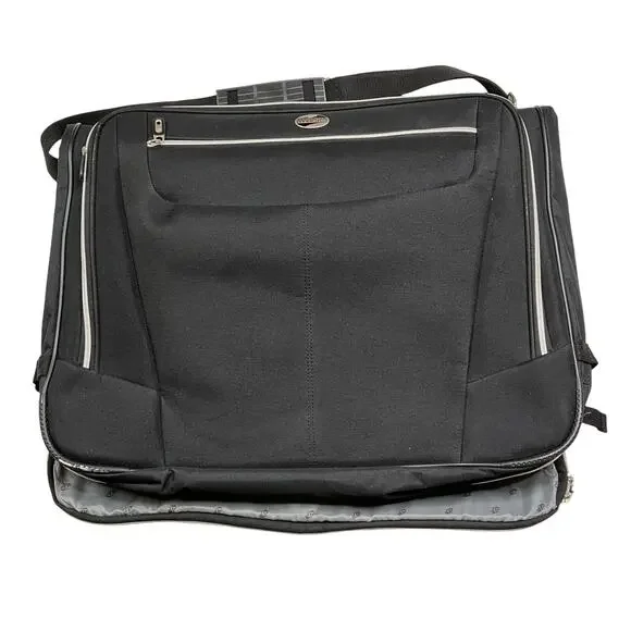American Tourister | Mens Garment Bag Suit Carrier Black Travel Luggage