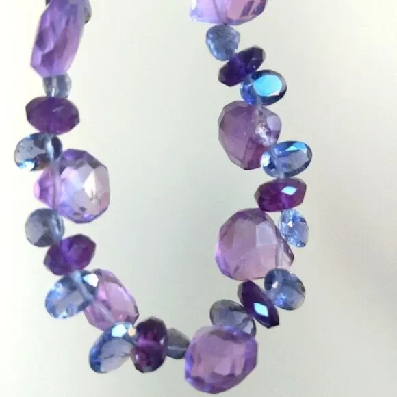 Exquisite Genuine Amethyst Necklace