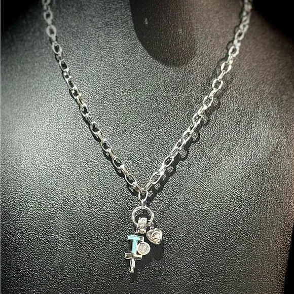 Silver Charm Necklace