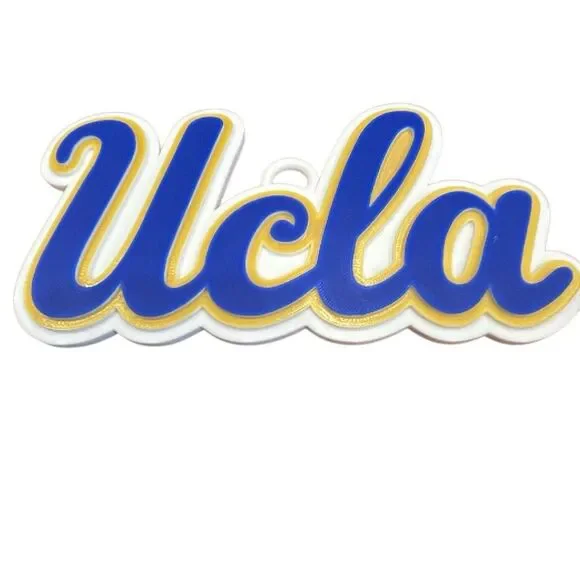 UCLA Pendant Oversized Chain Wall Décor Collegiate Bruins Fan Gift Dorm Room