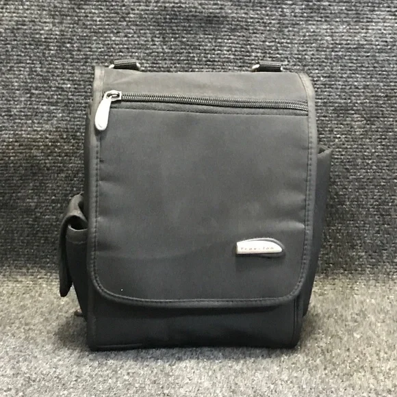 Travelon Anti-Theft Security Dark Gray Crossbody Bag Travel Organizer‎
