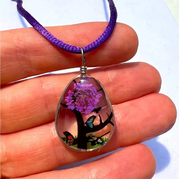 Fairy Tree Necklace 5/$25