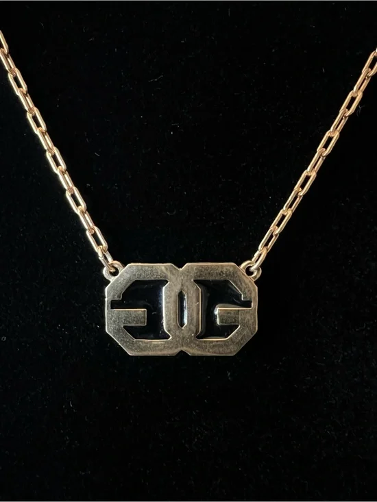 Givenchy enamel necklace
