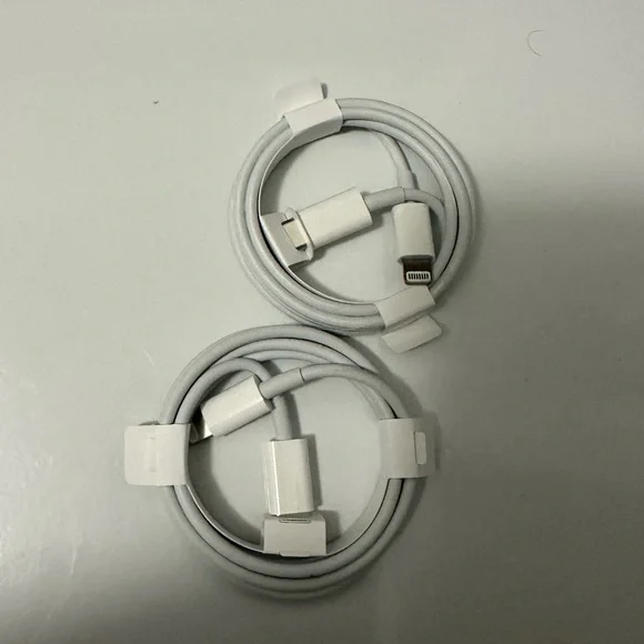 Apple White Charging Cables