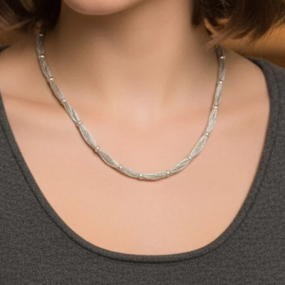 Anne Klein Silver Necklace