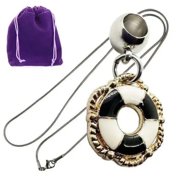 Life Saver Necklace - Stainless Steel Chain