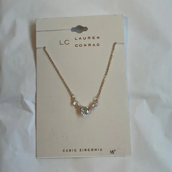 LC, Necklace with Cubic Zirconia