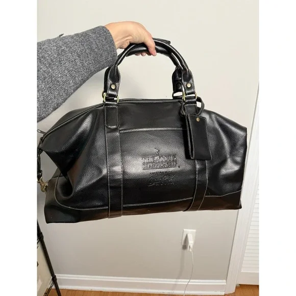 Barrington Leather Duffle Tour Championship By Coca-Cola Black Golf Travel