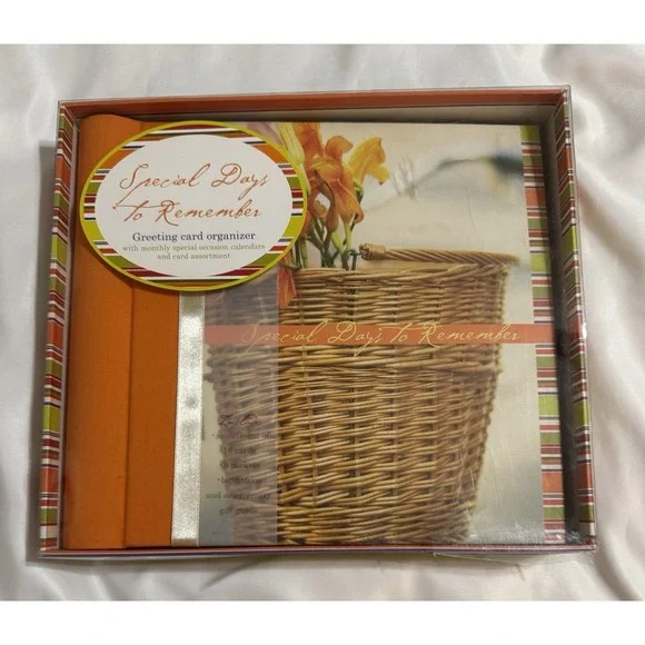 Vintage Greeting Card Organizer Includes 11 Cards‎ W/Envelopes Books Are Fun