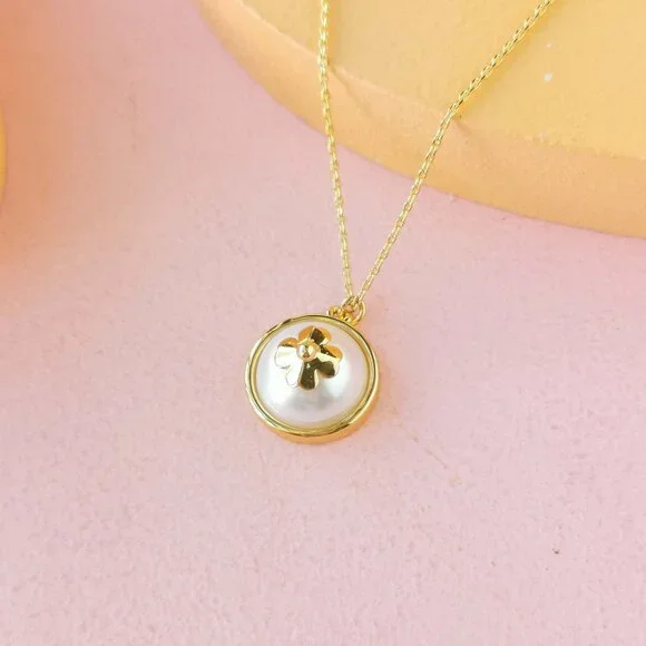 Kate Spade - Pearls On Pearls White Gold Necklace - NEW