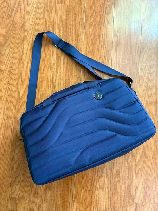 Brics Ulisse Navy Travel Bag with Shoulder strap
