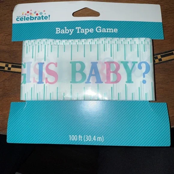 Baby Shower Tape Game Brand New