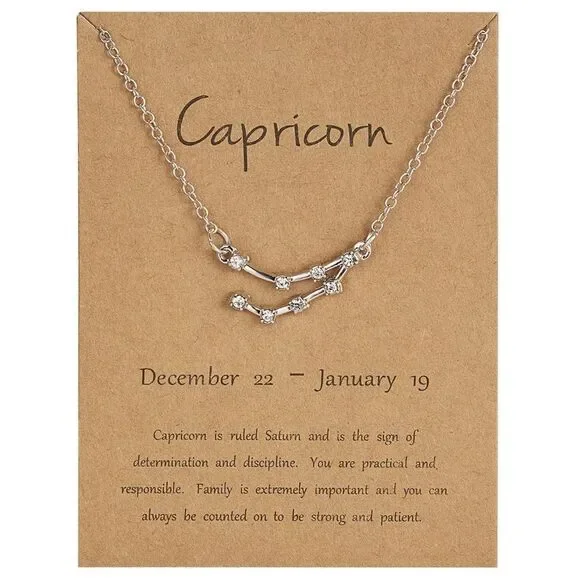 CAPRICORN Constellation Necklace
