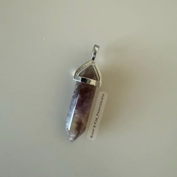 Amethyst Crystal Pendant