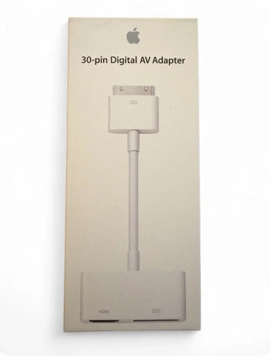 NEW Apple 30-pin Digital AV Adapter - White