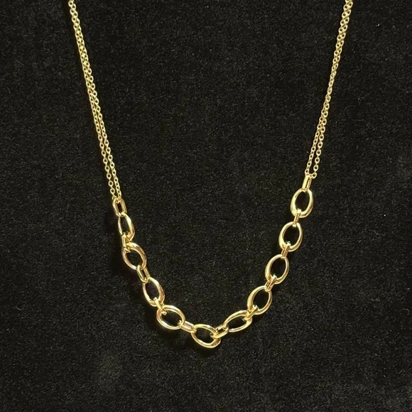 NWT- Argento Vivo Oval Frontal Necklace, 16