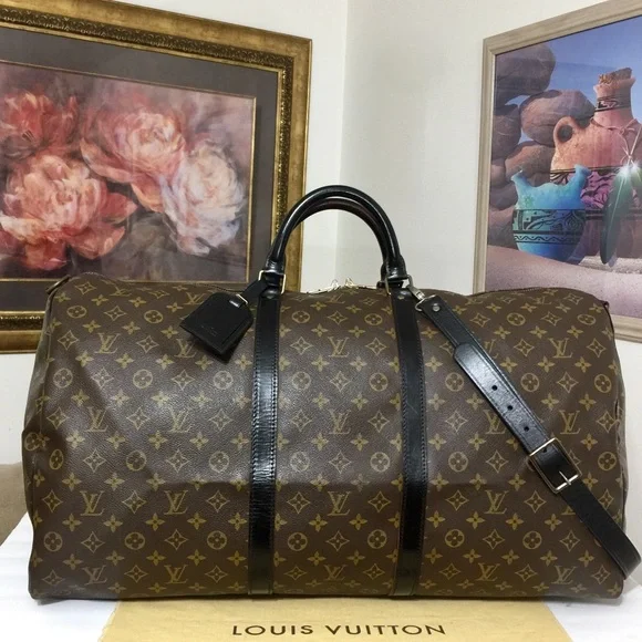 Louis Vuitton Bandouliere 60 Duffel Bag 💼