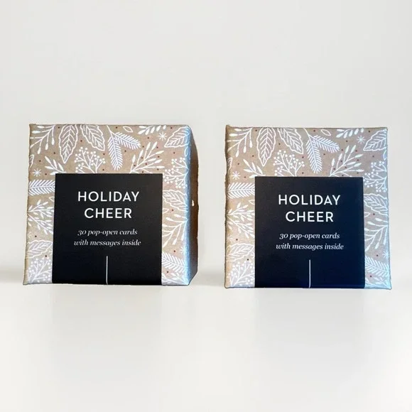 Thoughtfulls Pop-Open Cards For  2-Pack Holiday Cheer Christmas 60 Cards Total