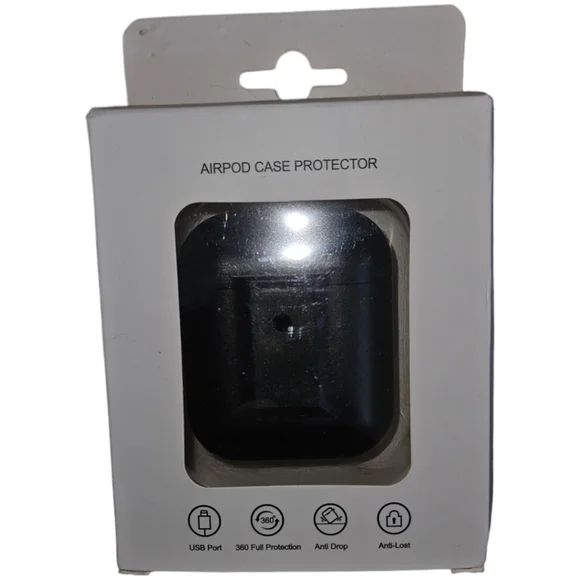 Apple Black Matte Airpod Case Protector