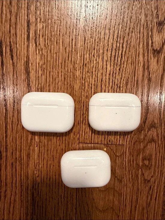 AirPods by Apple gently used 3 pairs!!!