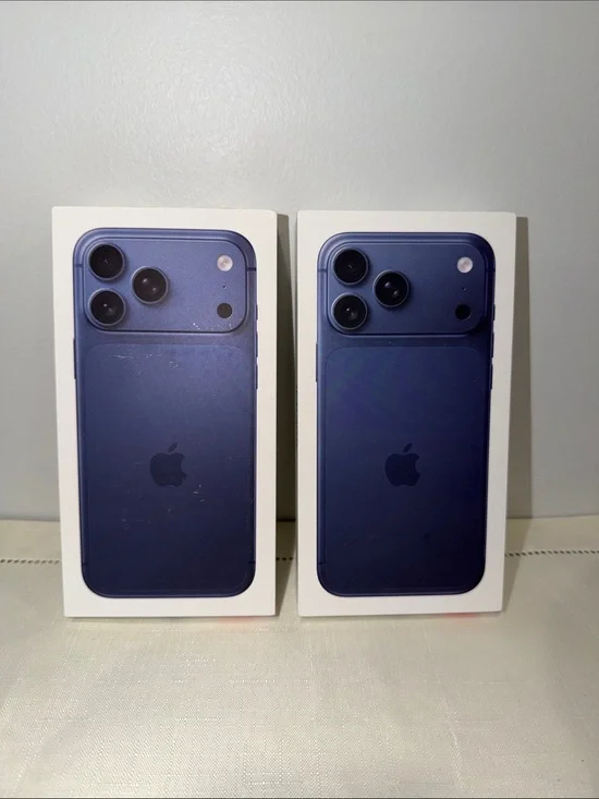 Apple iPhone 17 ProMax Boxes x 2 New Empty Boxes