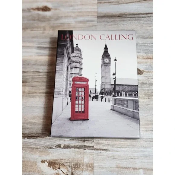 Papyrus London Calling Note‎ Card Set 20 Cards With Envelopes 4 Designs