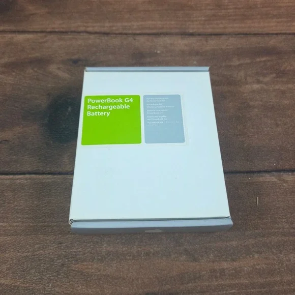 NEW Apple PowerBook G4 Battery 17-inch M9326G/A A1057 Silver Rechargeable Li-Ion
