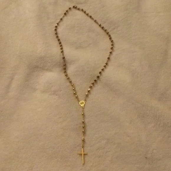 ROSARY BEADS TWO TONE IN COLOR