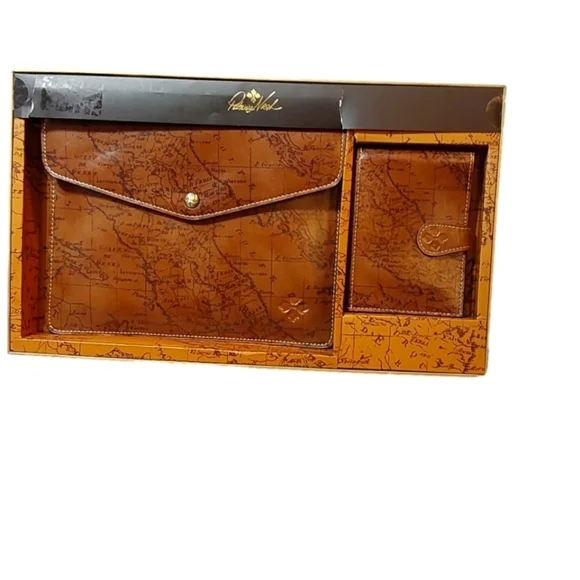 PATRICIA NASH RIOT RUST  UNISEX‎ GIFT SET MIDI CASE & PASSPORT