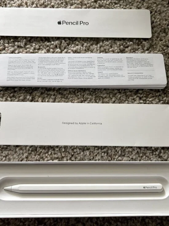 Apple Pencil Pro – Never Used.