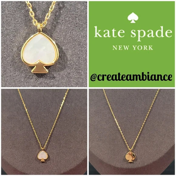 Kate Spade ♠️ Mini Pendant Necklace