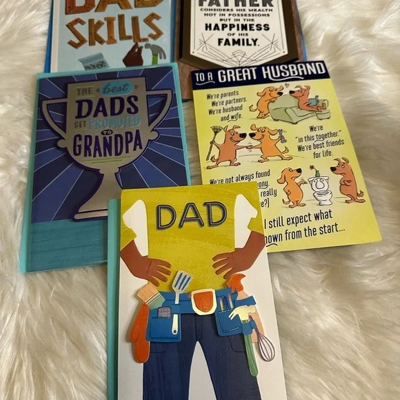 🩵5/$8 Colorful Dad-Themed Books Collection