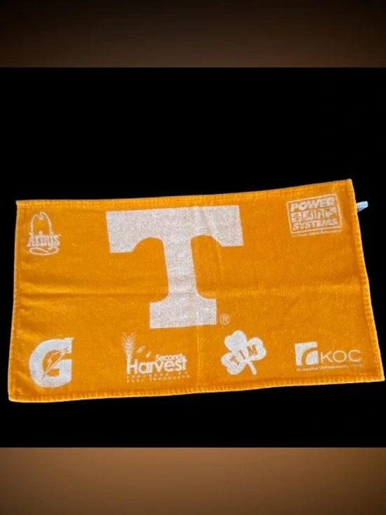 Iconic Orange Tennessee Volunteers Rally Hand Towel With The Block 