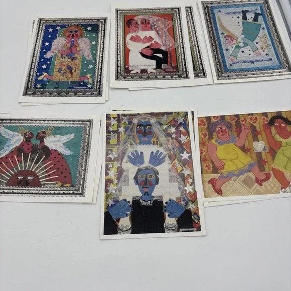 Rodolfo Morales Set Of 12 Blank Note Cards Made In Oaxaca Mexico Artistic