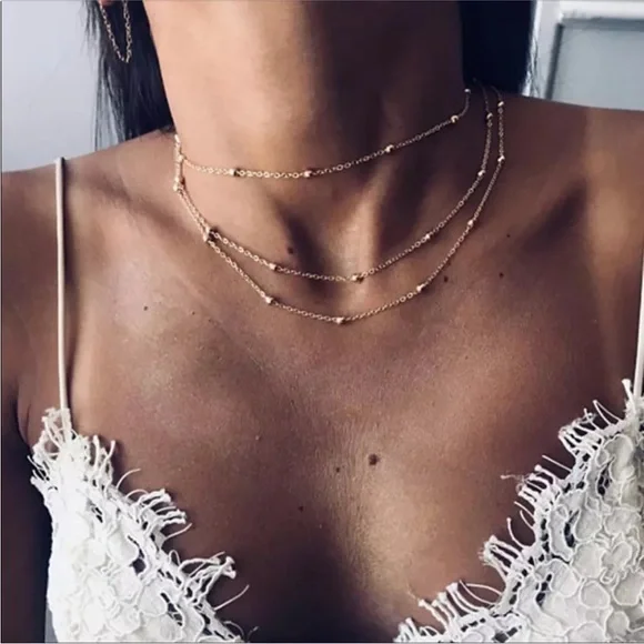 Gold necklace