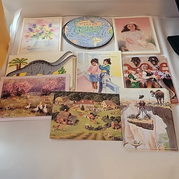 Assorted Vintage Birthday Cards