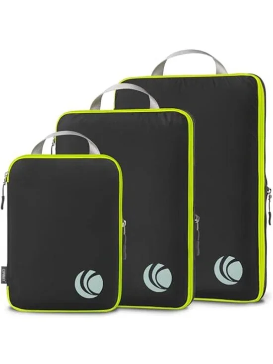 Compression Packing Cubes Travel Luggage Organizer Bags Carry On Suitcase Set
