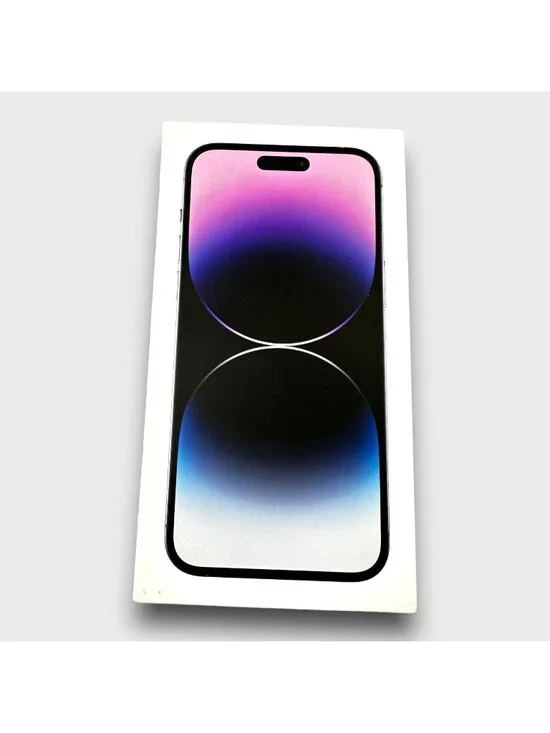 Apple iPhone 14 Pro Max 128GB Empty Box With Accessory Stickers & USB-C Cable De