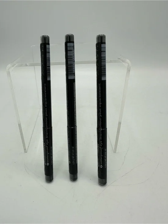 Lot of  3 - Avon fmg Glimmersticks Waterproof Eye Liners MIDNIGHT BLUE Sealed