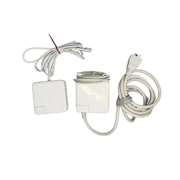 2-Pack Apple A1344 60w L-Tip Power Adapter Charger for MacBook Pro Gently Used