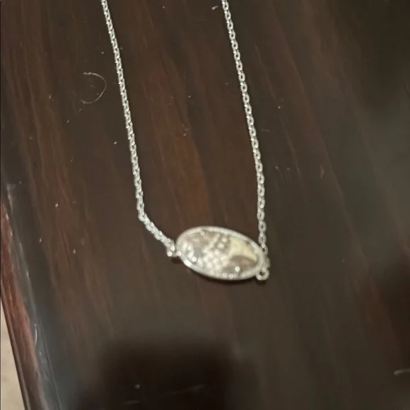 Elegant reversible Silver Necklace