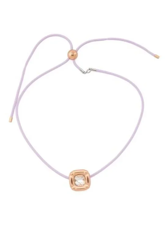 SWAROVSKI Dulcis Purple Crystal Necklace