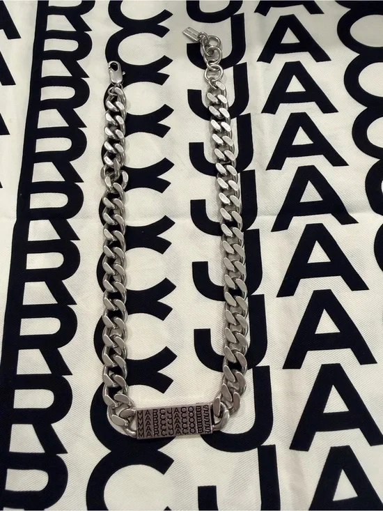 Marc Jacobs barcode necklace