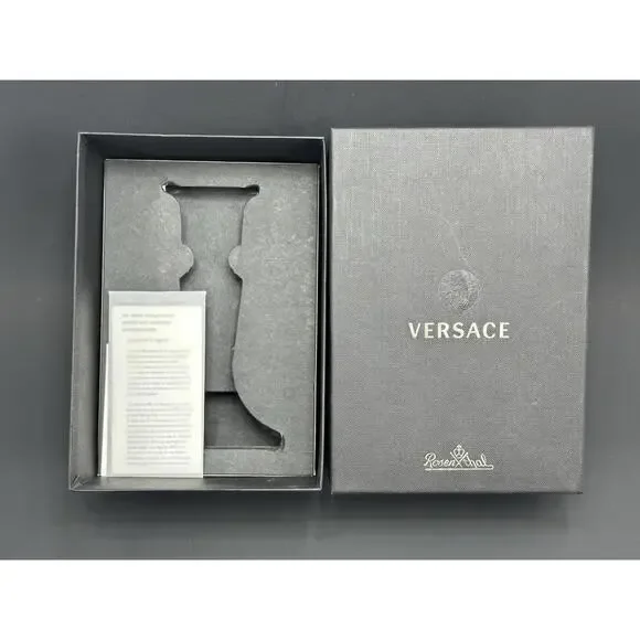 Gianni Versace Rosenthol Medusa Logo‎ Empty Gift Box For 6” Candleholder